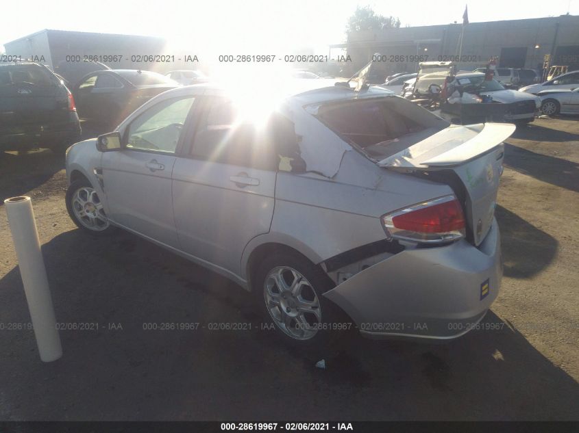 1FAHP35N78W181598 2008 Ford Focus Se/Ses