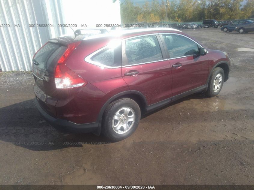 2014 Honda Cr-V Lx VIN: 5J6RM3H39EL035163 Lot: 28638004