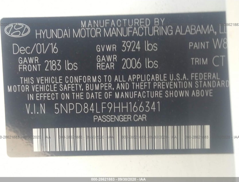 5NPD84LF9HH166341