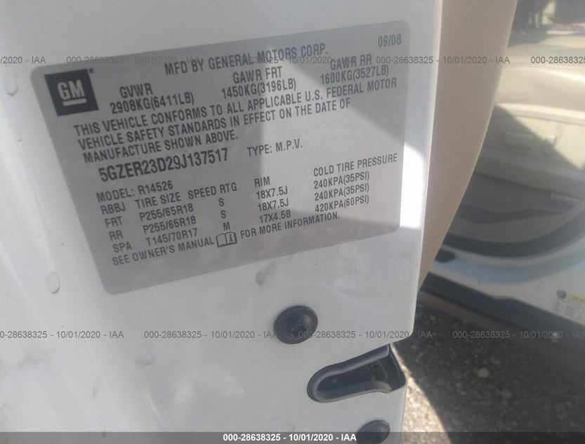 5GZER23D29J137517