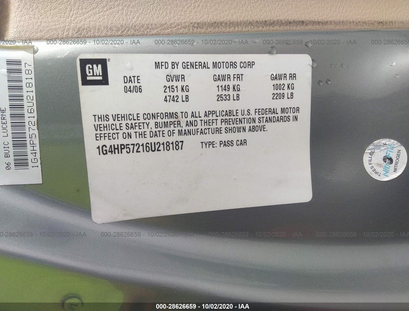 1G4HP57216U218187