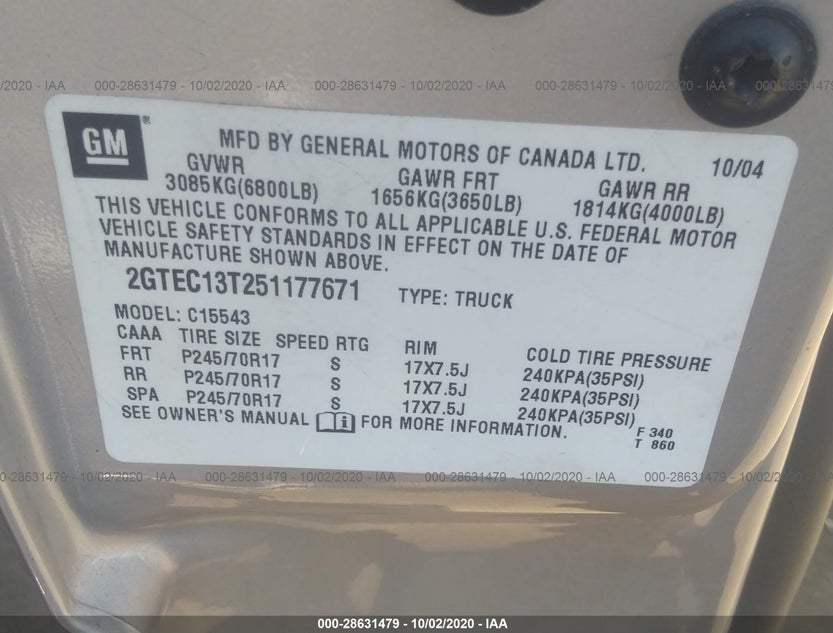 2GTEC13T251177671