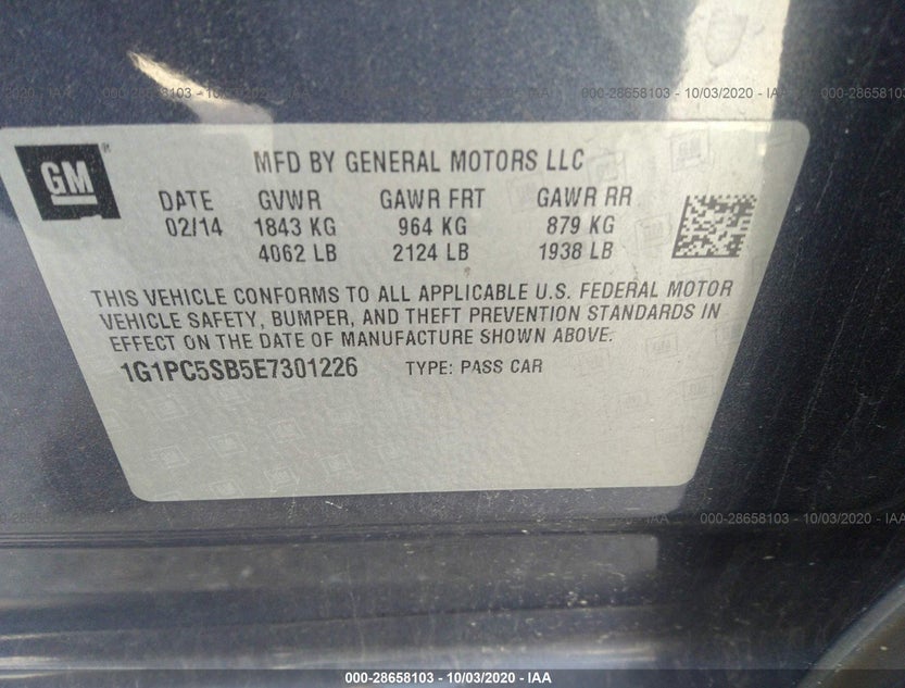 1G1PC5SB5E7301226