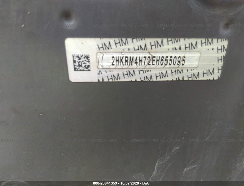 2HKRM4H72EH655095