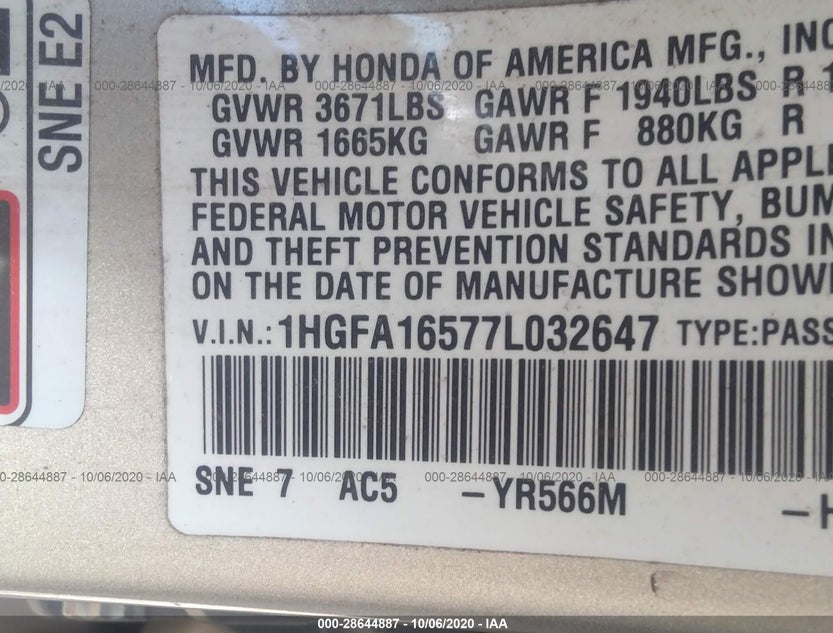 1HGFA16577L032647