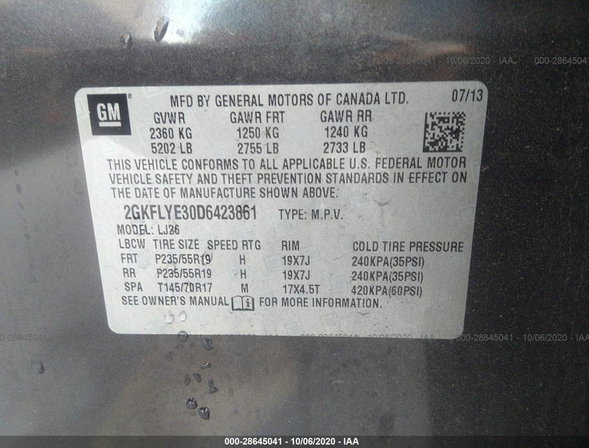 2GKFLYE30D6423861