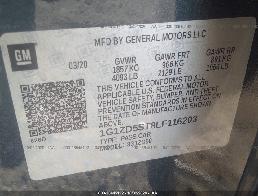1G1ZD5ST8LF116203