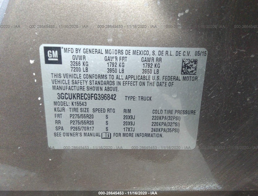 3GCUKREC9FG396842