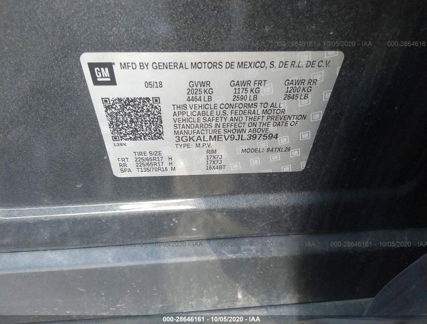 3GKALMEV9JL397594