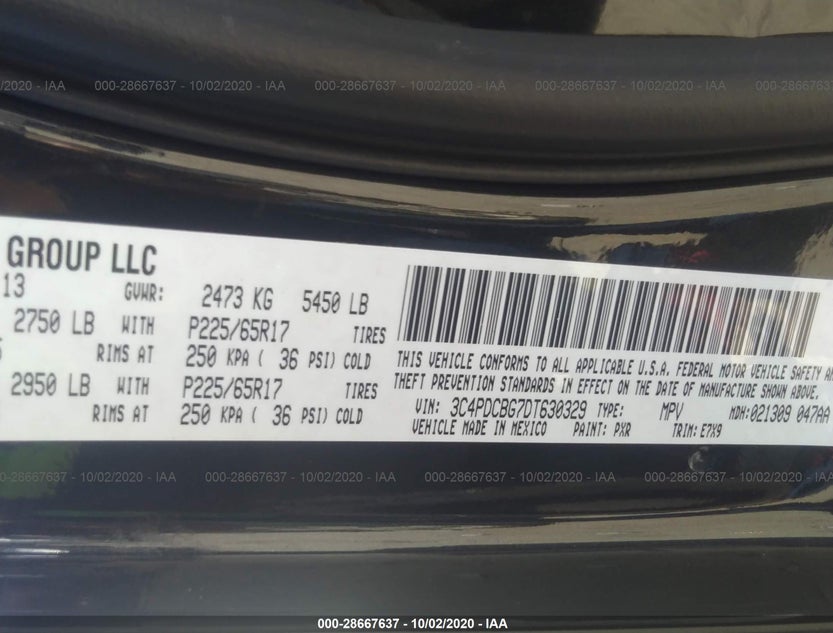 3C4PDCBG7DT630329