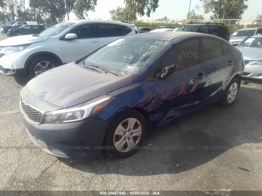 2017 Kia Forte Lx VIN: 3KPFK4A77HE114149 Lot: 28667840