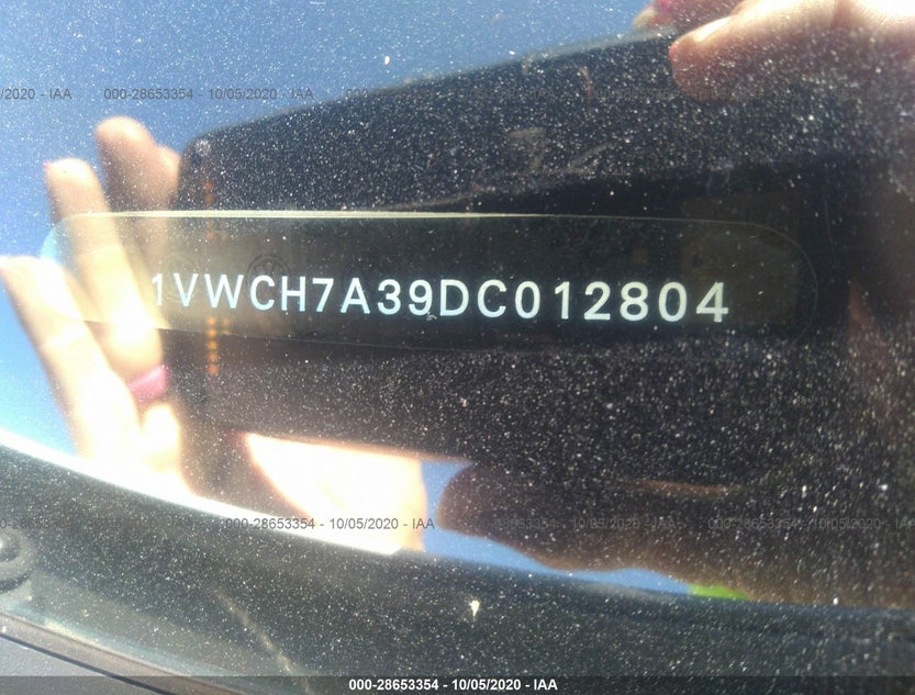 1VWCH7A39DC012804