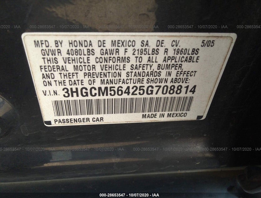3HGCM56425G708814