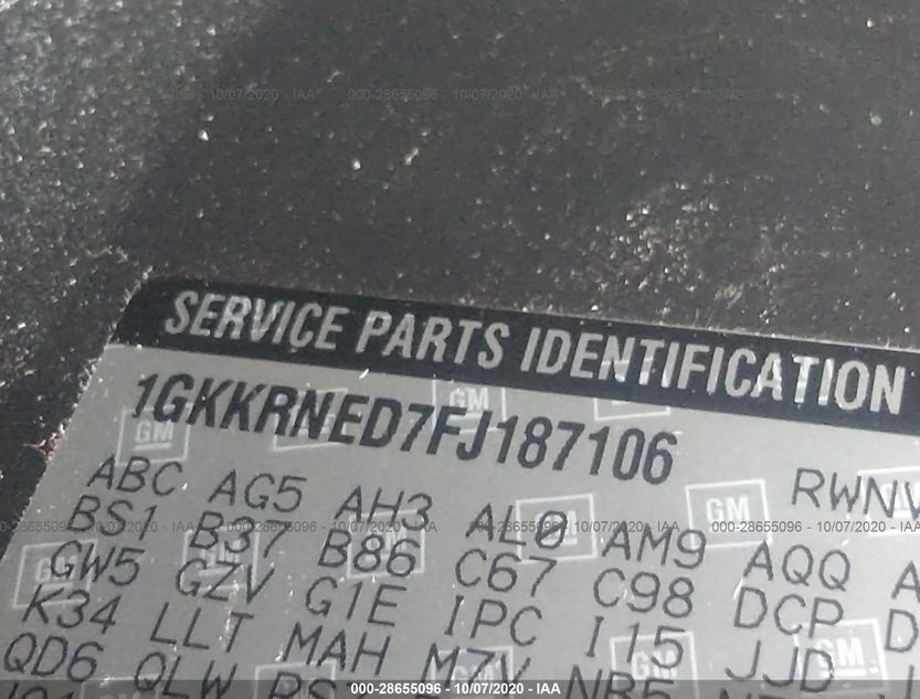 1GKKRNED7FJ187106