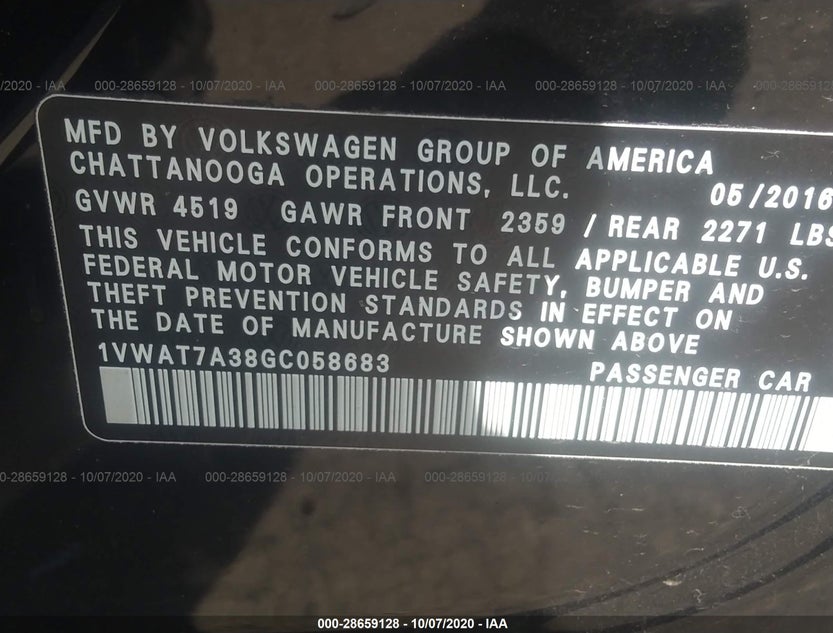 1VWAT7A38GC058683