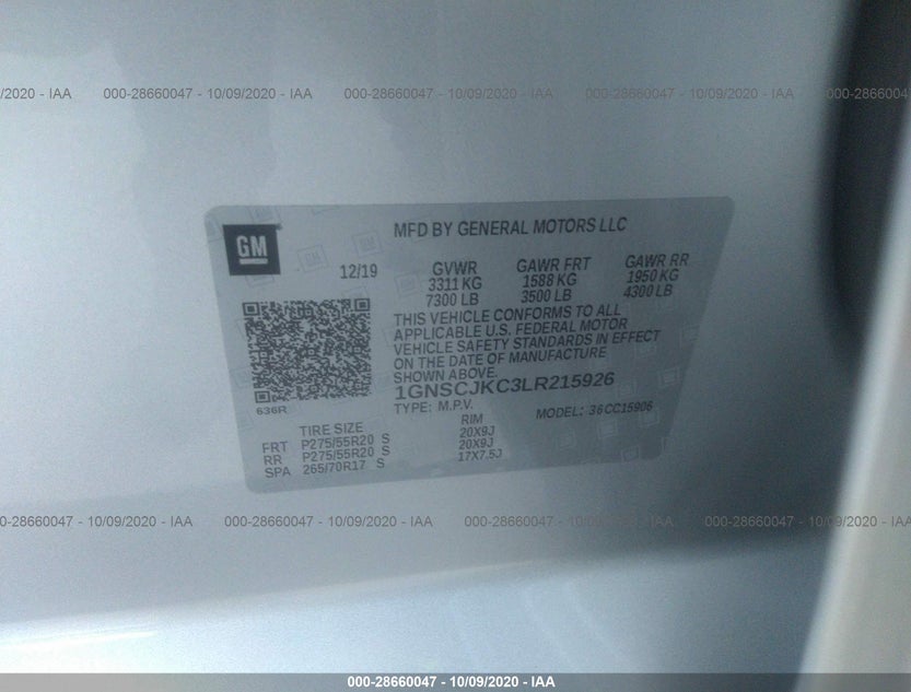 1GNSCJKC3LR215926