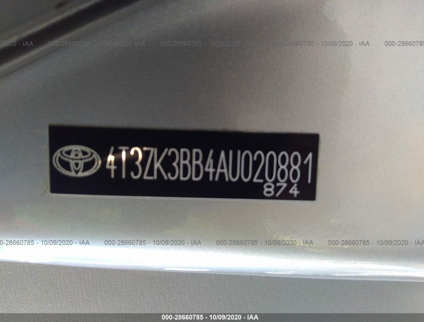 4T3ZK3BB4AU020881