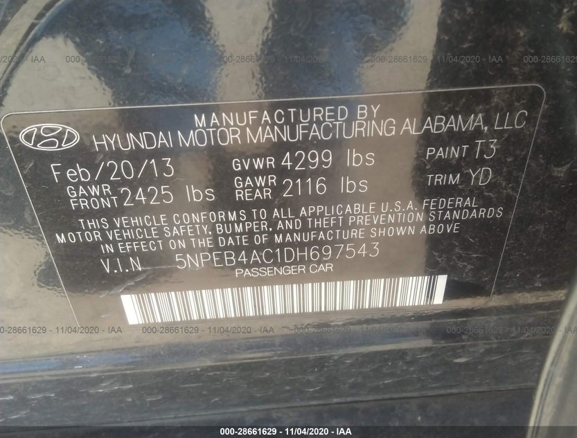 5NPEB4AC1DH697543