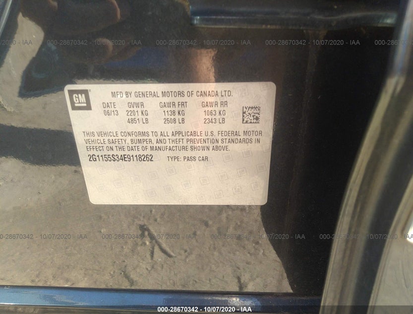 2G1155S34E9118262