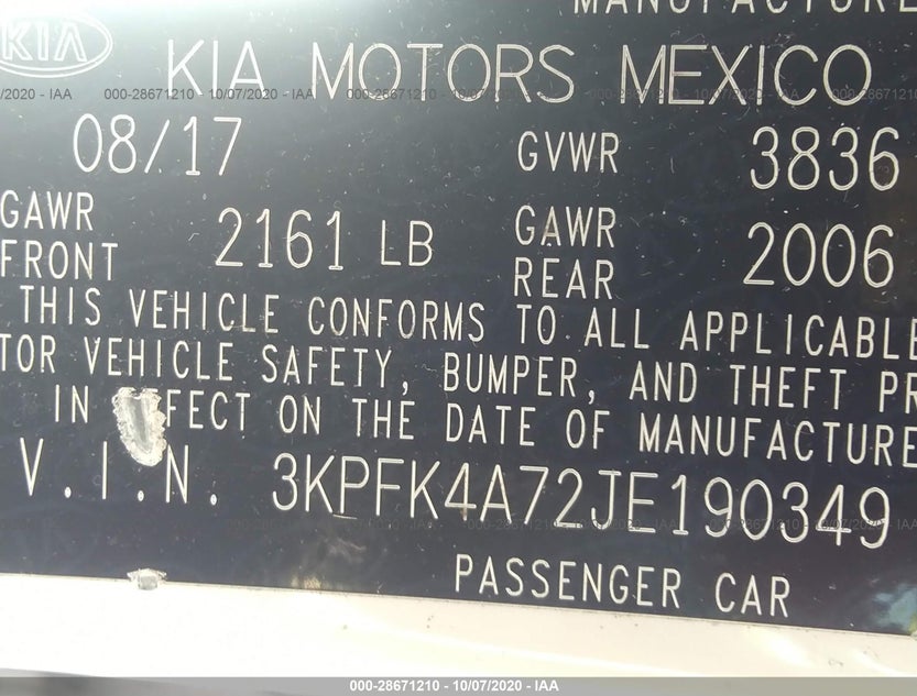 3KPFK4A72JE190349