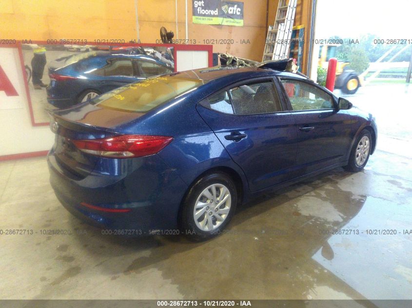 2018 Hyundai Elantra Se VIN: 5NPD74LF7JH277687 Lot: 28672713