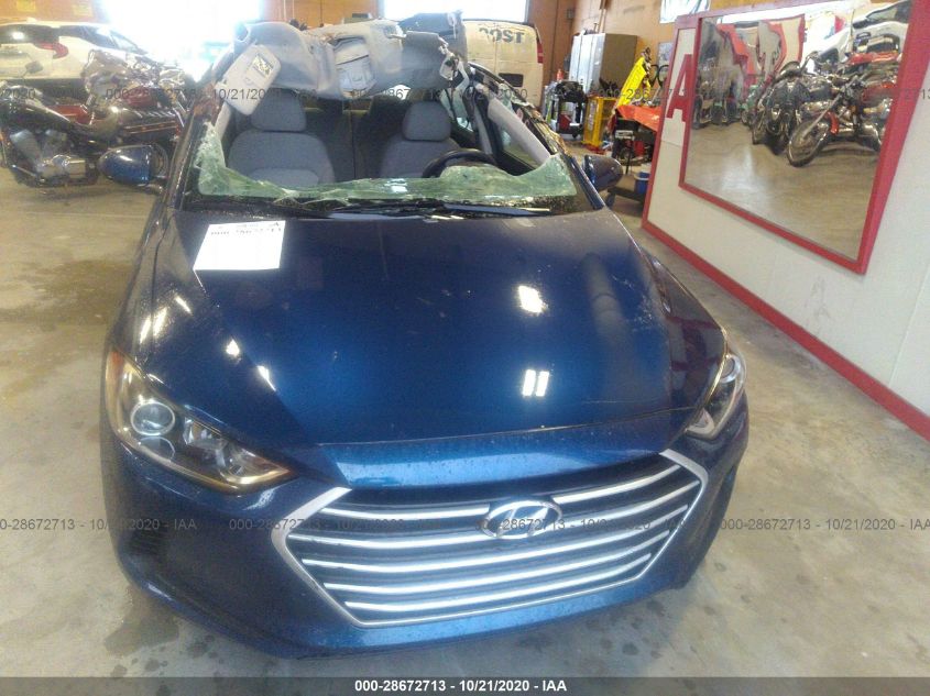 5NPD74LF7JH277687 2018 Hyundai Elantra Se