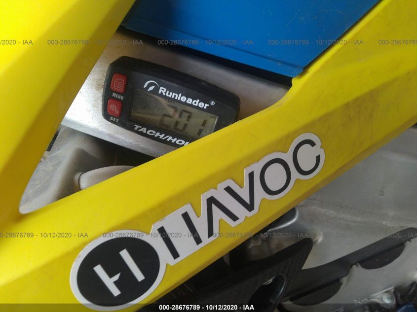 2019 Suzuki Rm-Z250 VIN: JS1EC11C5K7100191 Lot: 28676789