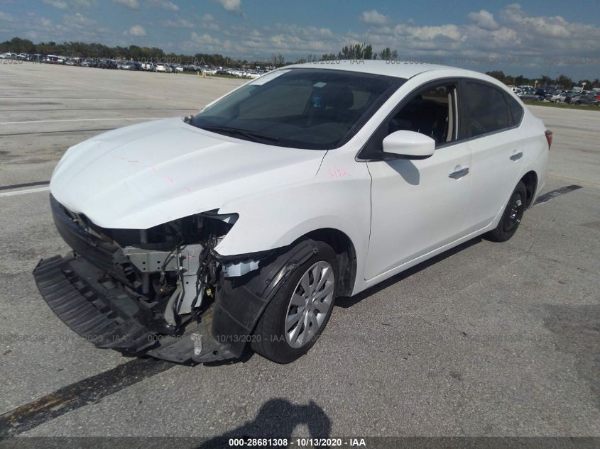 2018 Nissan Sentra S VIN: 3N1AB7AP6JY301613 Lot: 28681308