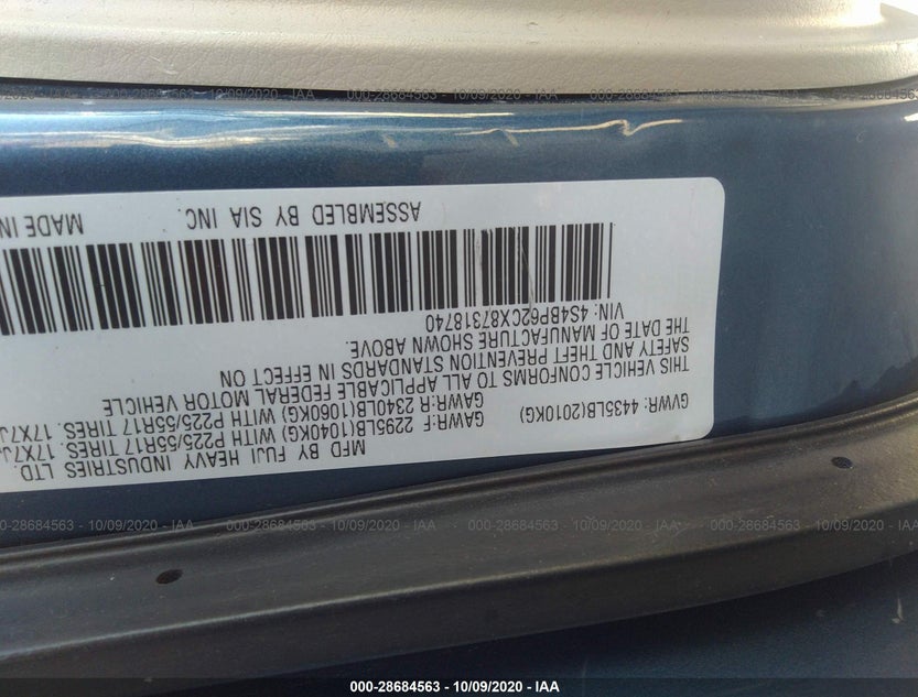4S4BP62CX87318740