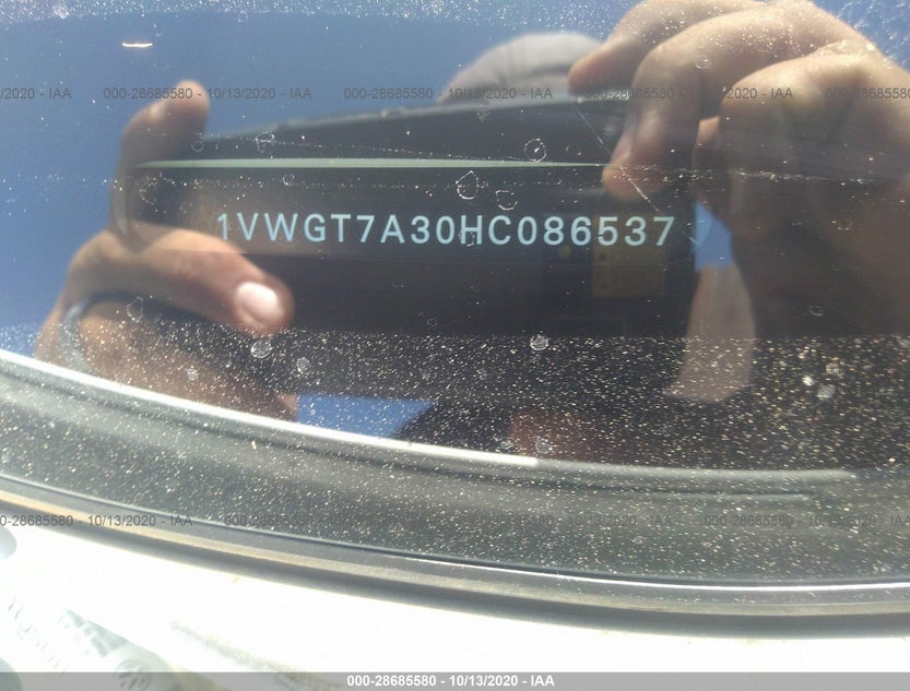 1VWGT7A30HC086537