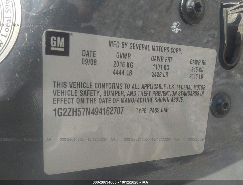 1G2ZH57N494162707
