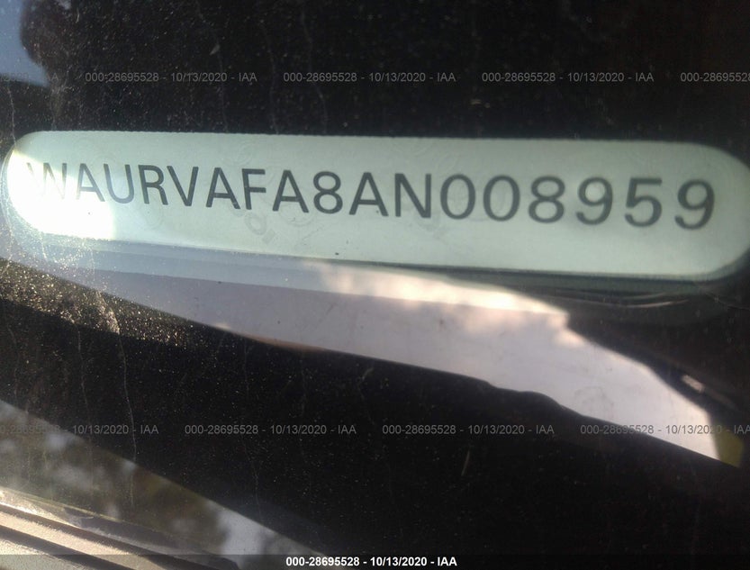 WAURVAFA8AN008959