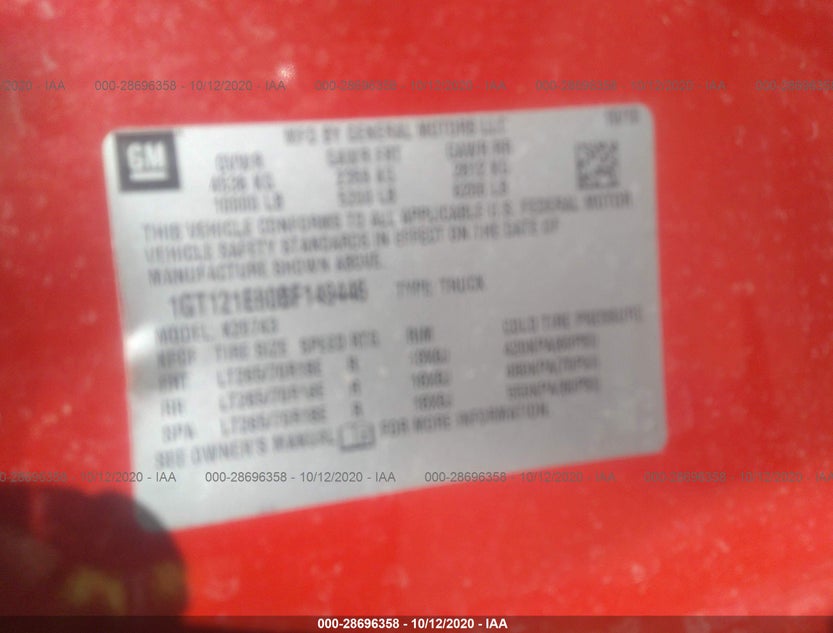 1GT121E80BF149446