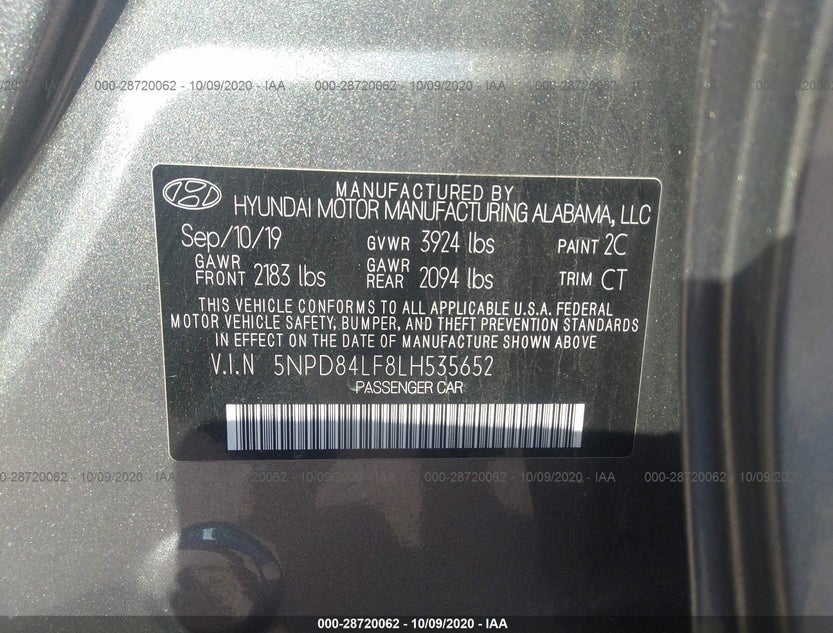 5NPD84LF8LH535652