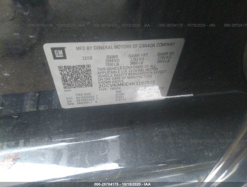 2GCVKMEC4K1157919