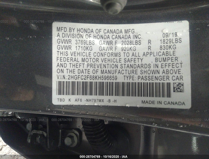 2HGFC2F68KH596659