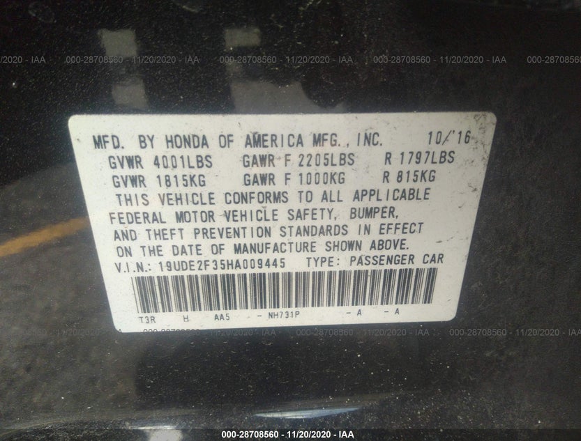 19UDE2F35HA009445