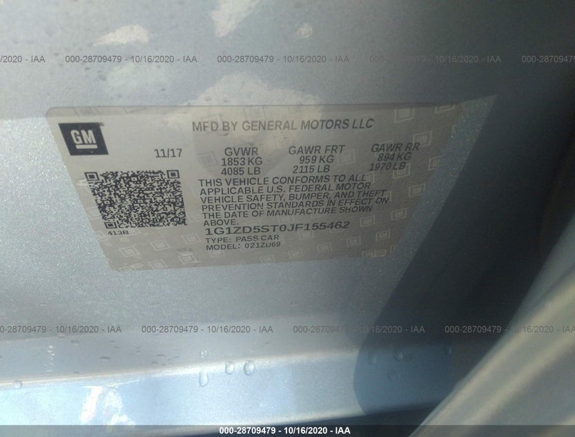 1G1ZD5ST0JF155462