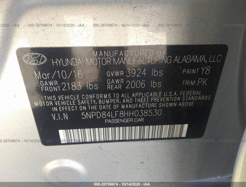 5NPD84LF8HH038530