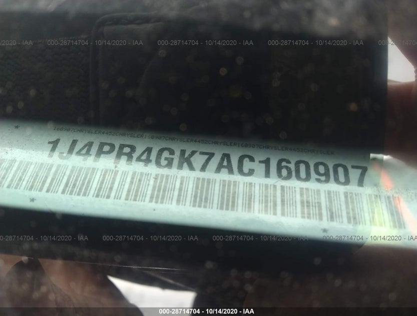 1J4PR4GK7AC160907
