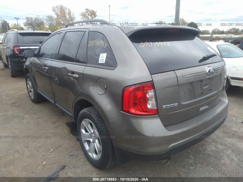 2013 FORD EDGE SEL 2FMDK4JC6DBC42237