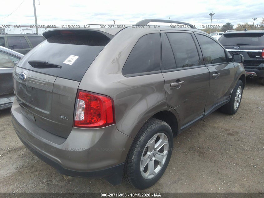 2013 FORD EDGE SEL 2FMDK4JC6DBC42237