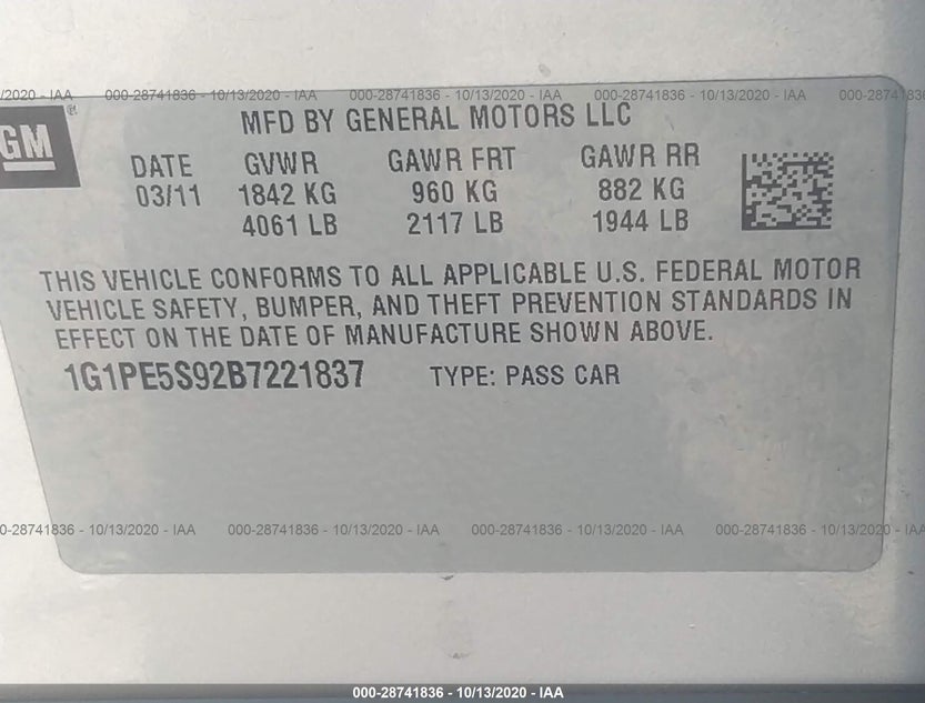 1G1PE5S92B7221837