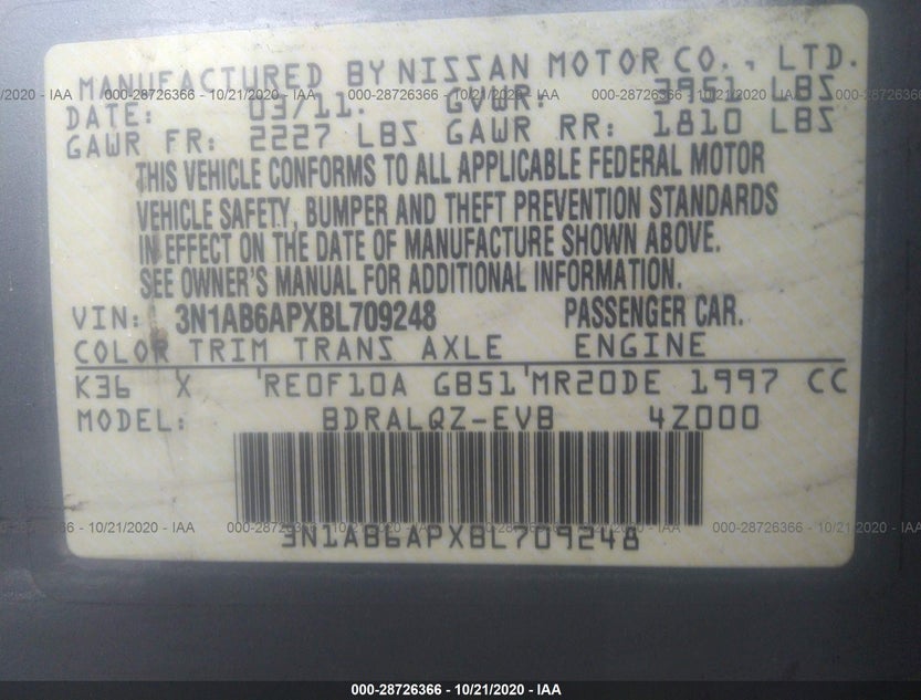 3N1AB6APXBL709248