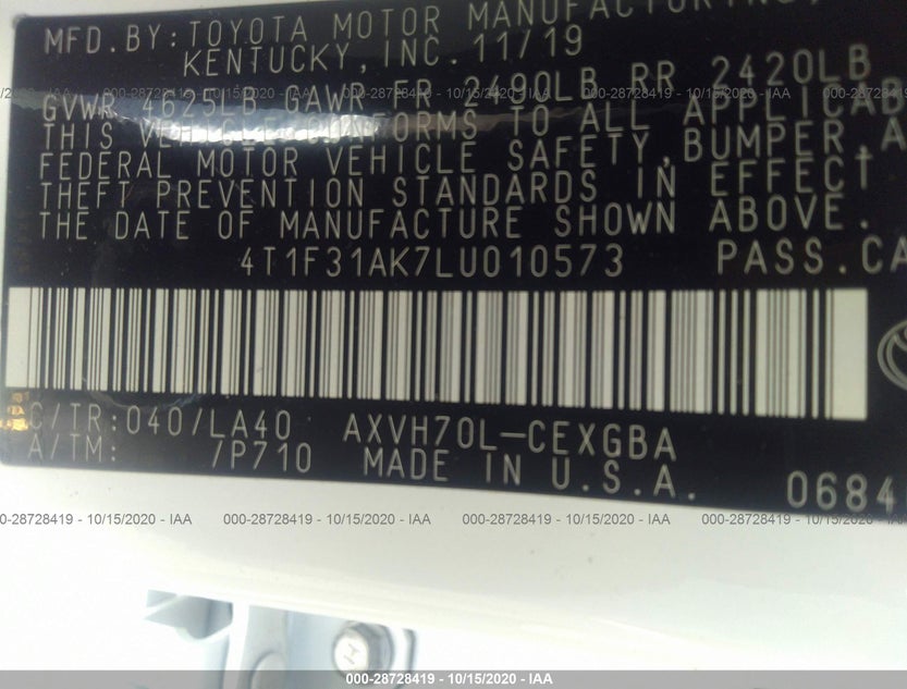 4T1F31AK7LU010573