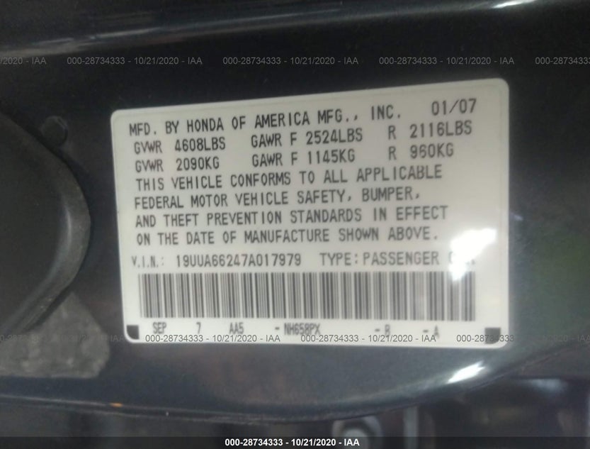 19UUA66247A017979