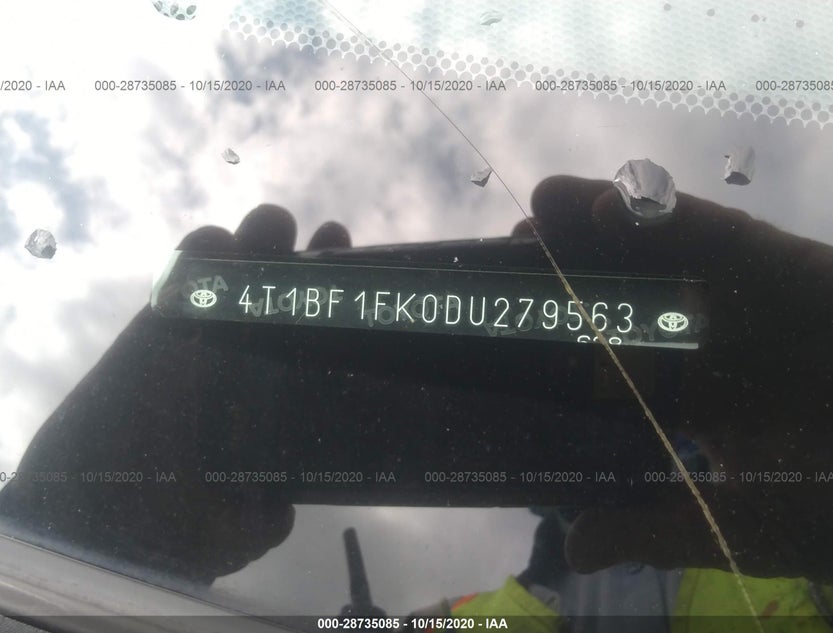 4T1BF1FK0DU279563