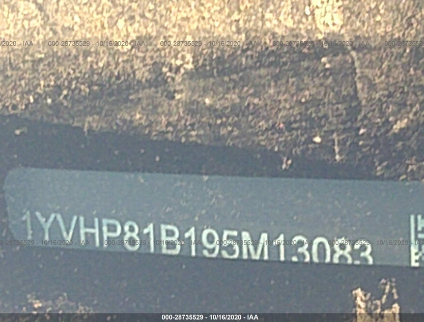 1YVHP81B195M13083