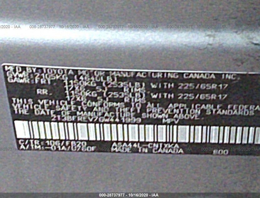 2T3BFREV7GW441999