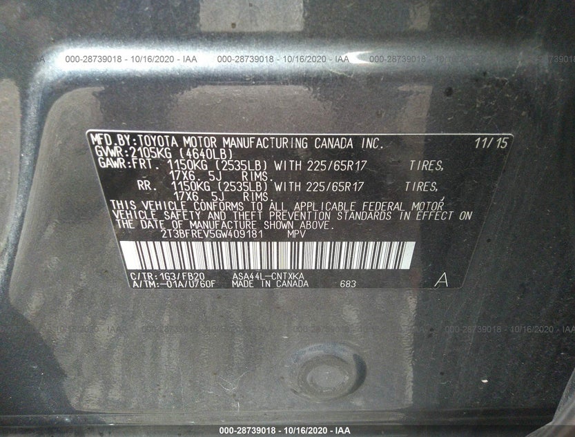 2T3BFREV5GW409181